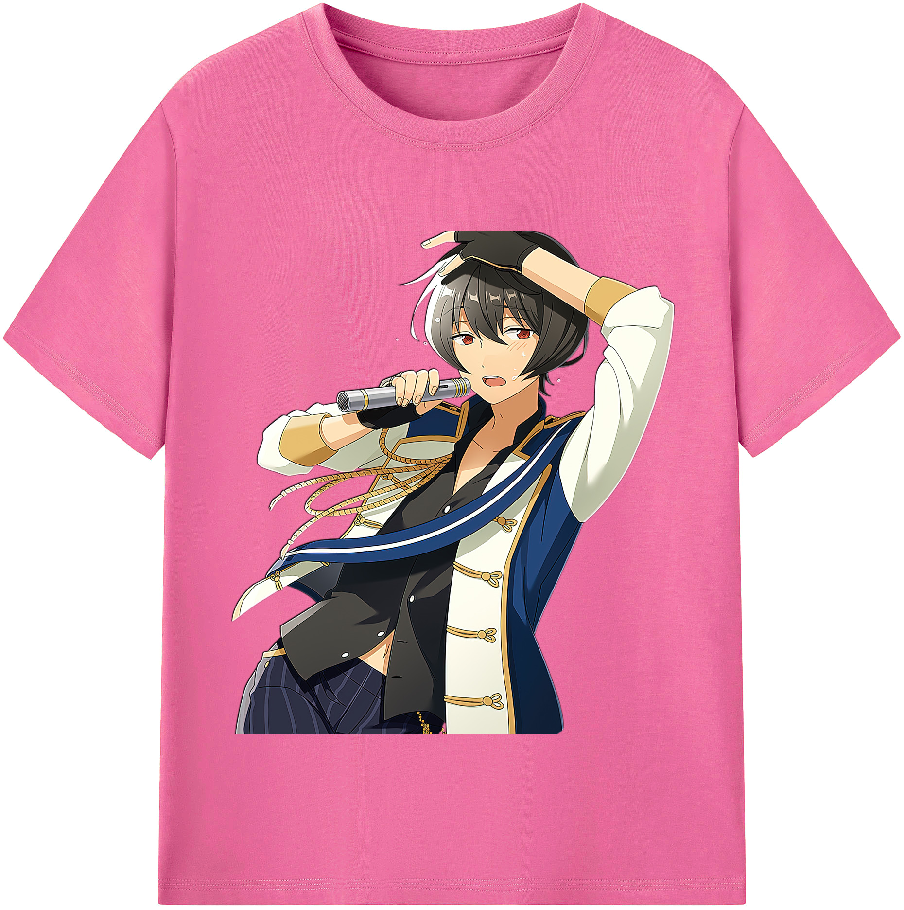 （画像用） あんさんぶるスターズ! Ensemble Stars レディースカジュアルプリントTシャツ（綿100％）